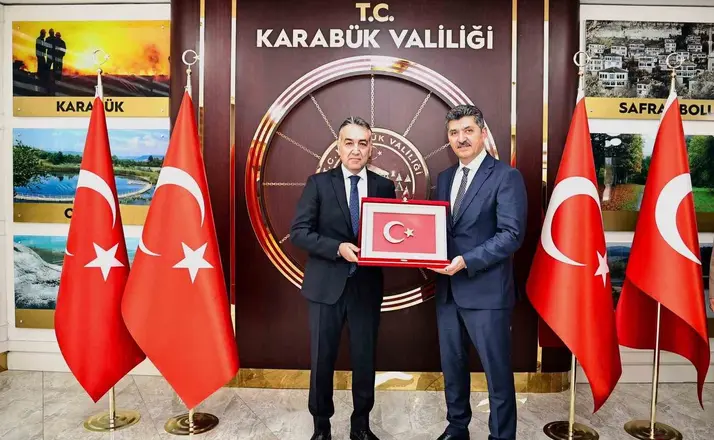 Vali Çağatay, TSO yönetimini kabul etti
