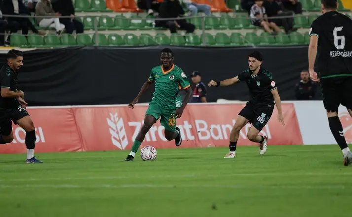 Ziraat Türkiye Kupası: Corendon Alanyaspor: 4 - 12 Bingölspor: 1
