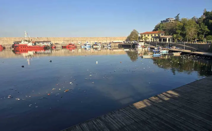 Zonguldak Limanı’nda çevre kirliliği dikkat çekti
