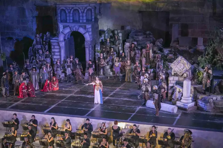 33. Uluslararası Aspendos Opera ve Bale Festivali ’Attila’ ile başladı
