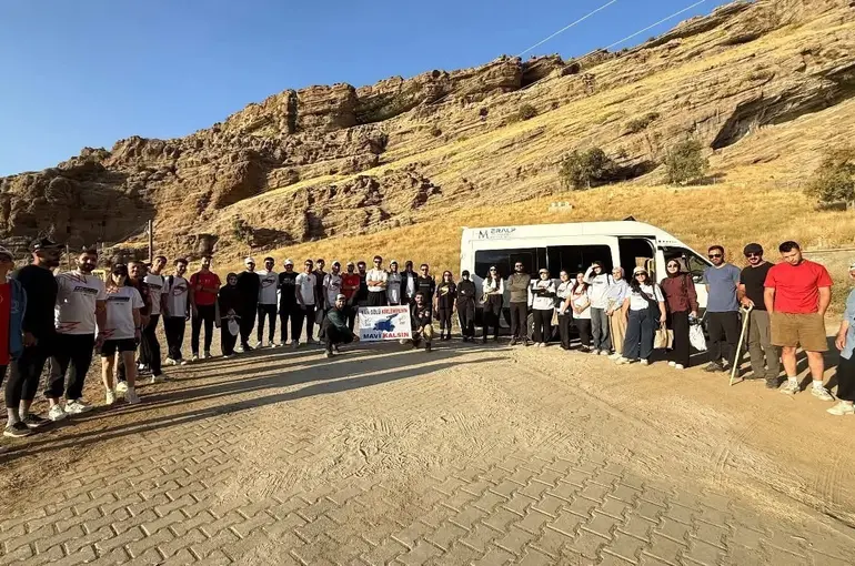 60 doğasever İncekaya Krateri’nde buluştu: Doğa, tarih ve spor bir arada
