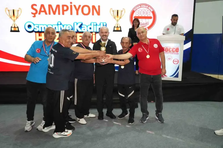 8. Yetişkin Gençler Huzur Bocce Ligi’nde şampiyonluk Osmaniye Huzurevi’nin
