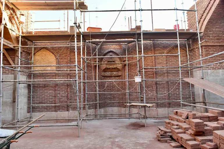 800 yıllık tarihi Ulu Camii’nin restorasyonu devam ediyor
