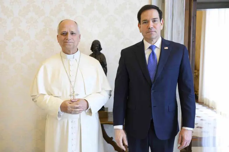 ABD Dışişleri Bakanı Rubio, Papa 14. Leo ile görüştü
