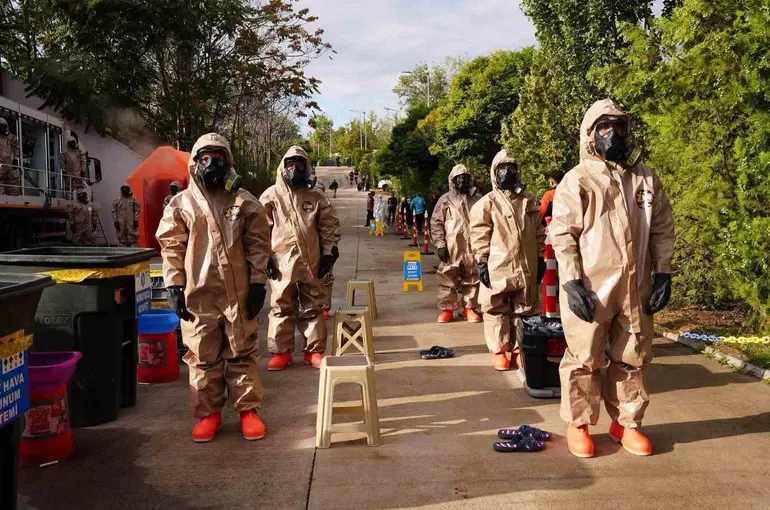 AFAD’dan Kırıkkale’de geniş kapsamlı endüstriyel kaza tatbikatı
