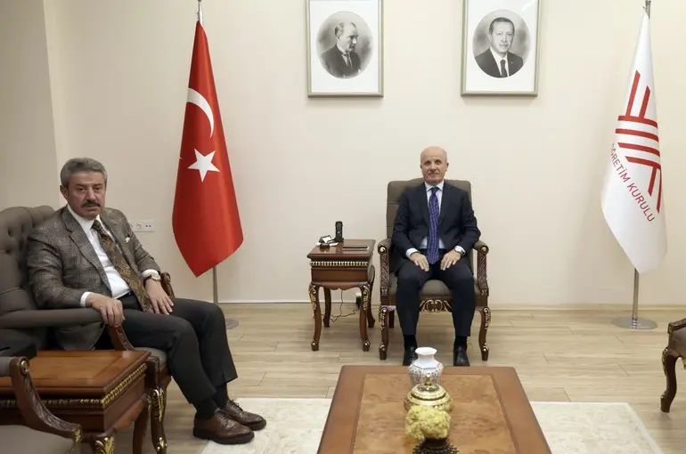 AK Parti Şırnak Milletvekili Tatar, YÖK Başkanı Özvar ile bir araya geldi
