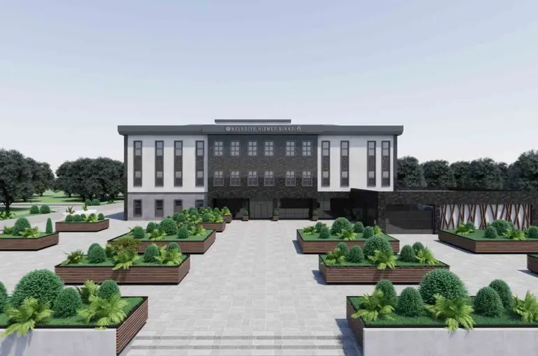 Akçadağ’a yeni belediye hizmet binası
