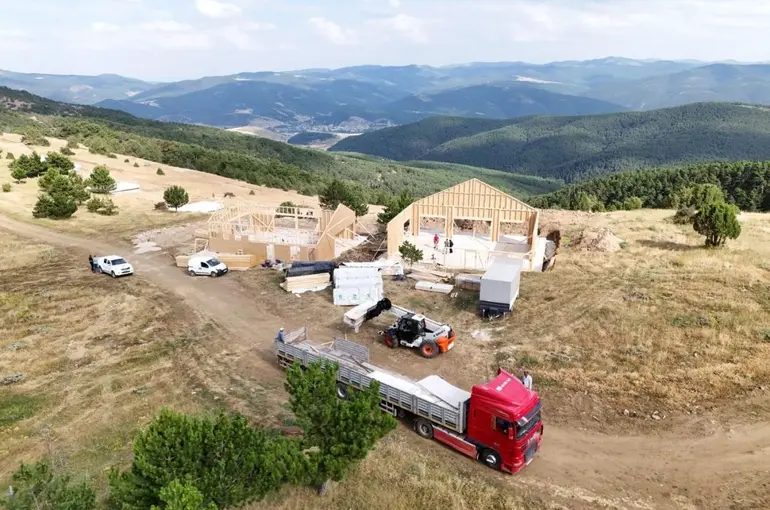 Akçam Konaklamalı Orman Turizm Alanı’nda ilk etap çalışmaları başladı
