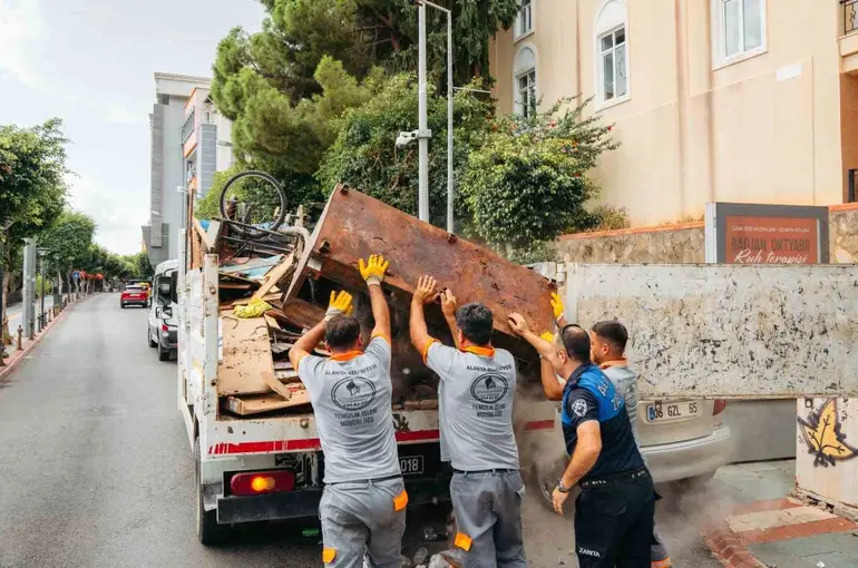Alanya’nın turizm vitrini için temizlik seferberliği
