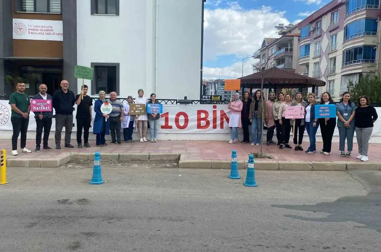 Alaşehir’de ’Dünya Yürüyüş Günü’ etkinliği
