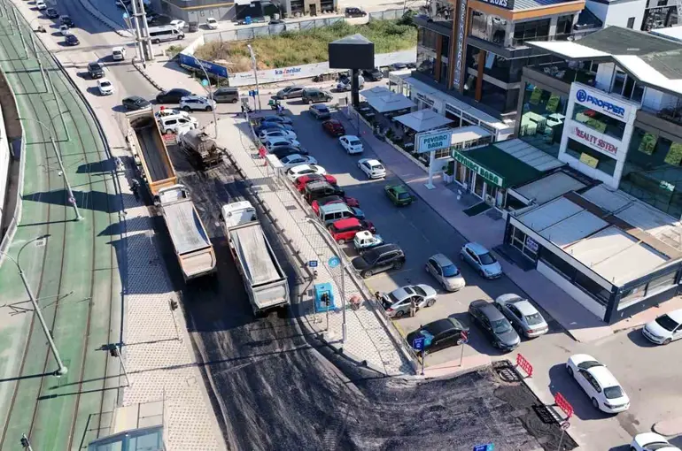 Alikahya’da 2,7 kilometrelik yol güzergahı yenileniyor
