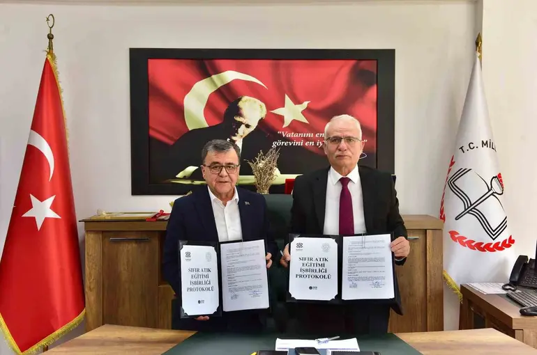 Altıeylül’de sıfır atık için eğitim iş birliği protokolü imzalandı
