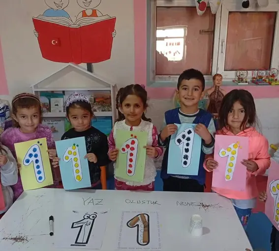 Ana sınıfında sayılarla ilk adım
