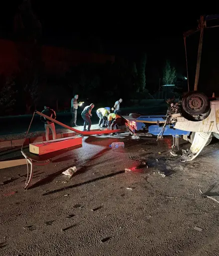 Ankara’da otomobil takla attı: 1 ölü
