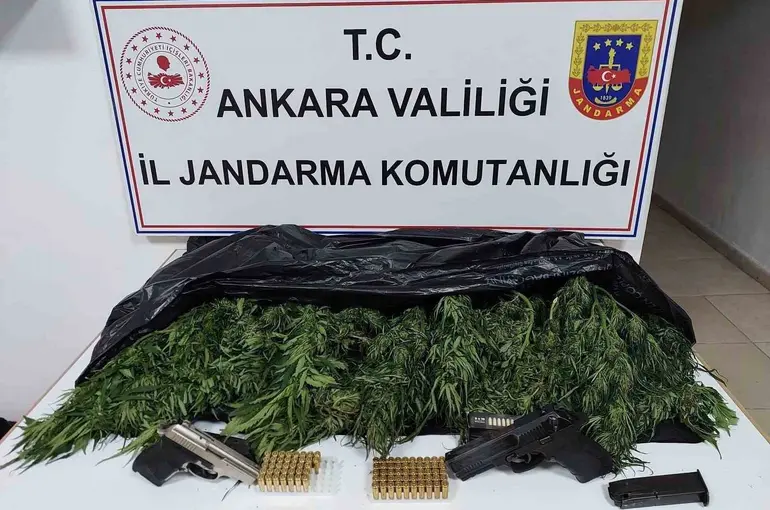 Ankara’da uyuşturucu operasyonu: 1 gözaltı
