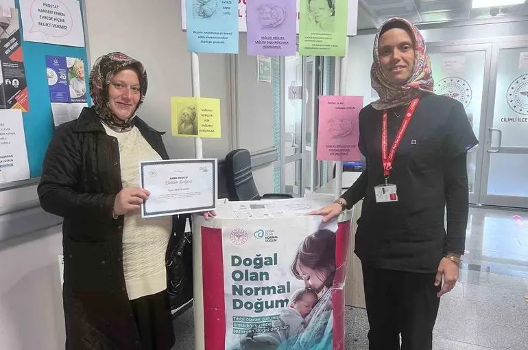 Anne adayları normal doğum konusunda bilgilendirildi
