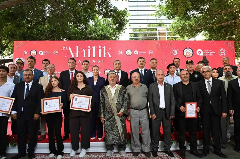 Antalya’da Ahilik Haftası başladı
