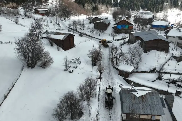 Artvin Orman Bölge Müdürlüğü’nden karla mücadeleye destek
