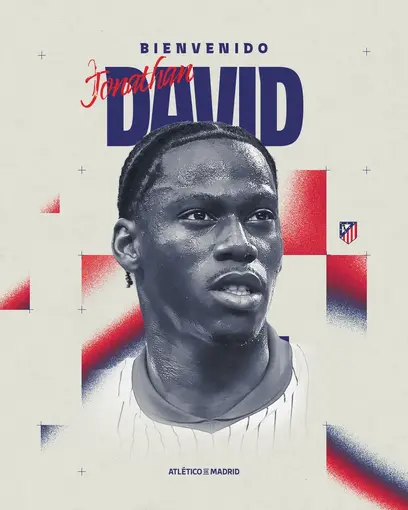 Atletico Madrid, Jonathan David’i kadrosuna kattı
