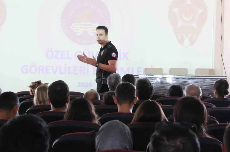 Aydın’da güvenlik personeline gelişim eğitimi
