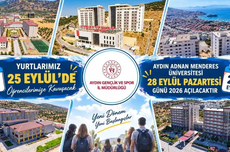 Aydın’da üniversite öğrencileri için geri sayım başladı
