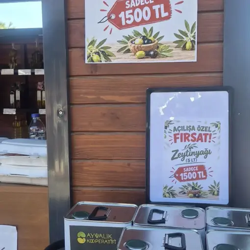 Ayvalık Cennet Tepesi’nde kadın emeğine "indirim" desteği
