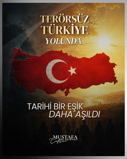 Bakan Çiftçi: "Terör bitecek, Türkiye Yüzyılı yükselecek"
