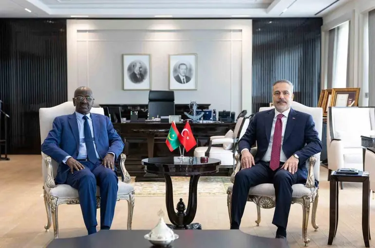 Bakan Fidan, Moritanyalı mevkidaşı Merzoug ile görüştü
