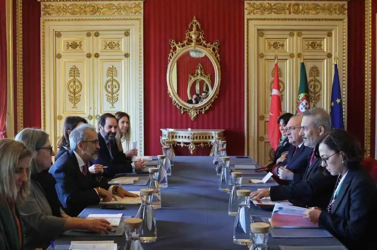 Bakan Fidan, Portekizli mevkidaşı Rangel görüştü
