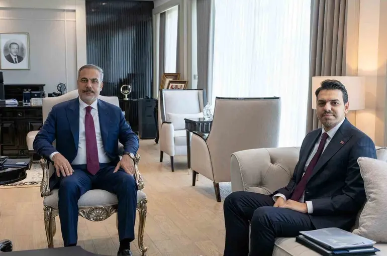 Bakan Fidan, TİKA Başkanı Eren ile görüştü
