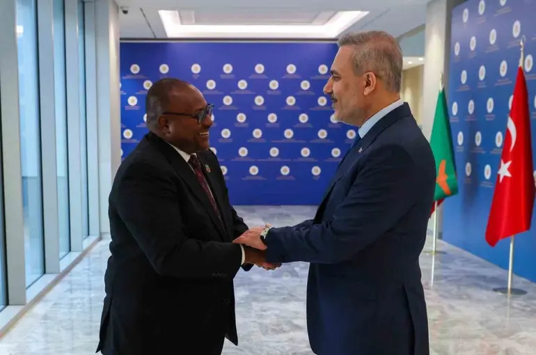 Bakan Fidan, Zambiya Dışişleri Bakanı Haimbe ile bir araya geldi

