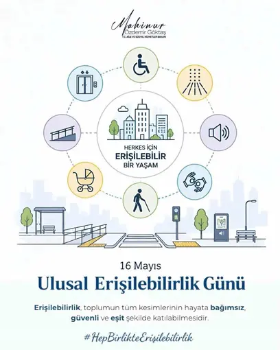 Bakan Göktaş’tan Ulusal Erişilebilirlik Günü paylaşımı
