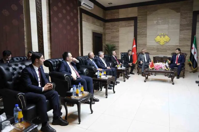Bakan Memişoğlu Şam’da