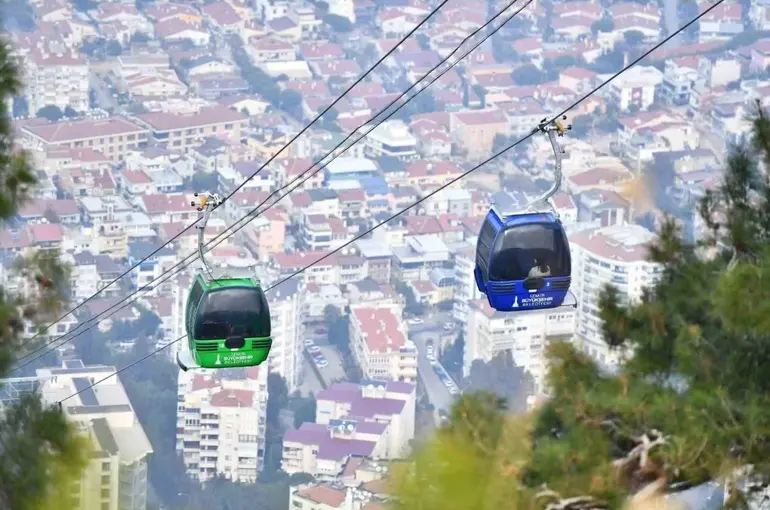 Balçova Teleferik Tesisleri’nde kapsamlı bakım ve yenileme çalışması
