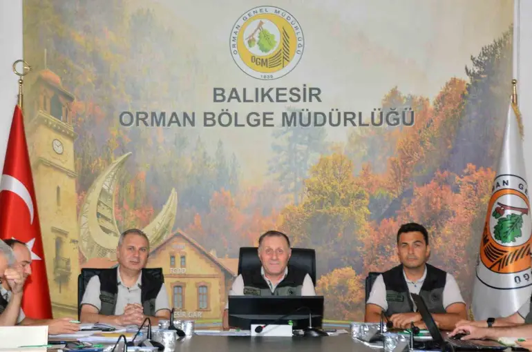 Balıkesir Orman Bölge Müdürlüğünde 2026 yılı çalışmaları değerlendirildi

