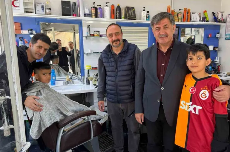 Başkan Aksun gönüllere dokunuyor
