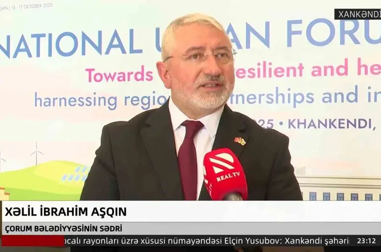 Başkan Aşgın, Azerbaycan’daki 3. Ulusal Şehircilik Forumu’nda Çorum’u temsil etti
