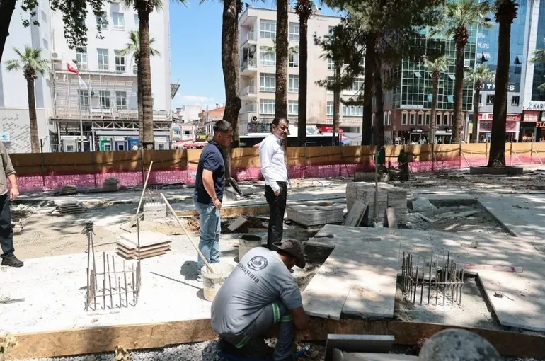 Başkan Çavuşoğlu’ndan Candoğan Parkı’na yerinde inceleme
