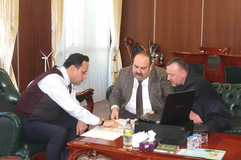 Başkan Hamamcı’nın yeni projeler için Ankara ziyareti
