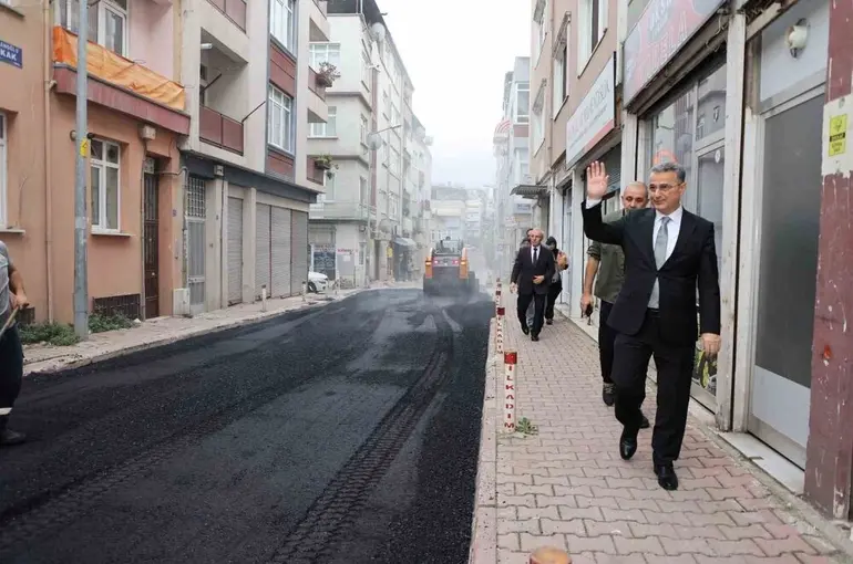 Başkan Kurnaz: "Yollarımızın konforu ve güvenliği önceliğimiz"
