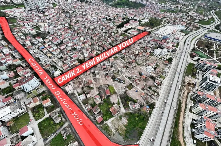 Başkan Sandıkçı: "Canik 2. Yeni Bulvar Yolu’nu ilçemize kazandırıyoruz"
