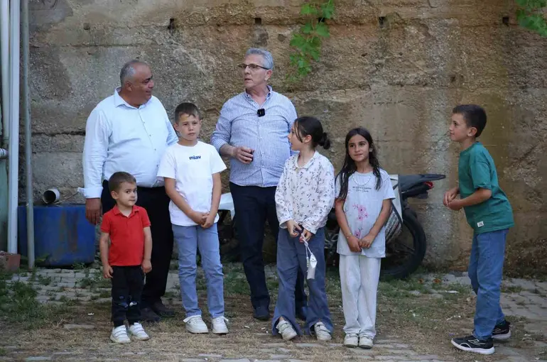 Başkan Tetik çocuklara verdiği sözünü yerine getirdi
