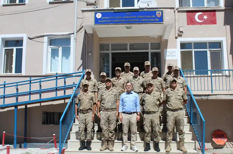 Başpınar Karakolunda güvenlik ve asayiş değerlendirmesi
