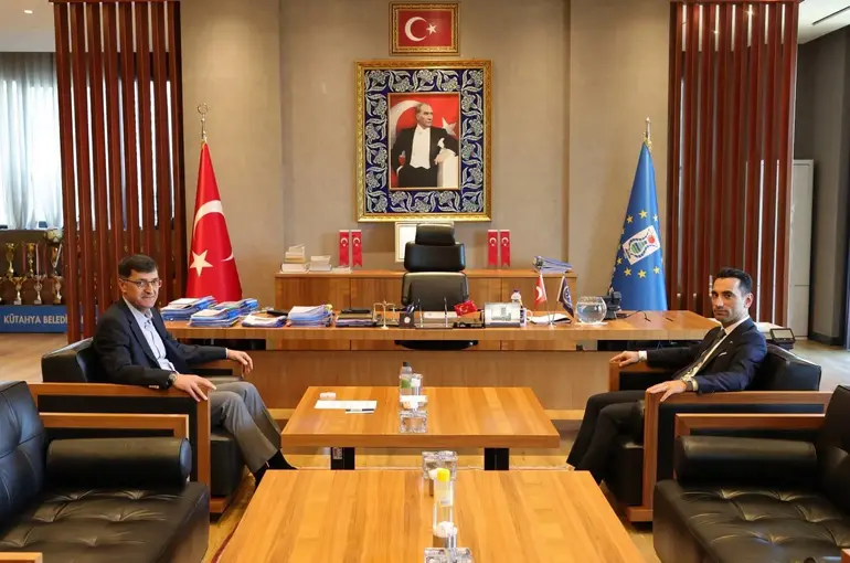 Başsavcı Kılıç ile Başkan Kahveci bir araya geldi
