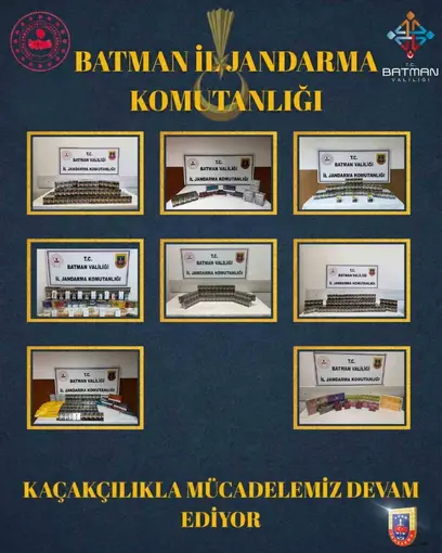 Batman’da kaçakçılık operasyonları: 28 şüpheli hakkında işlem yapıldı
