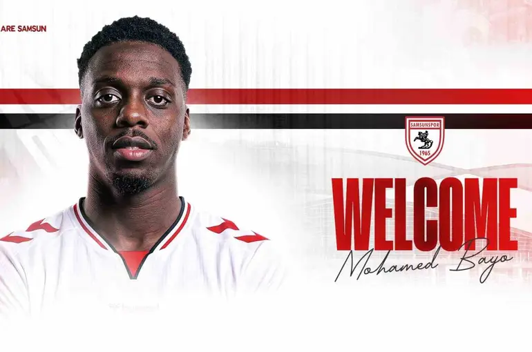Bayo, resmen Samsunspor’da
