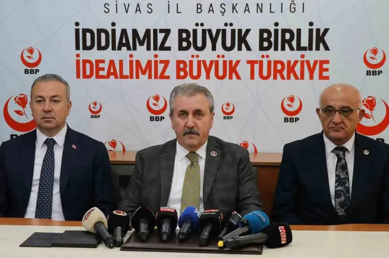 BBP Genel Başkanı Destici: "Türkiye tehdit edilemez"