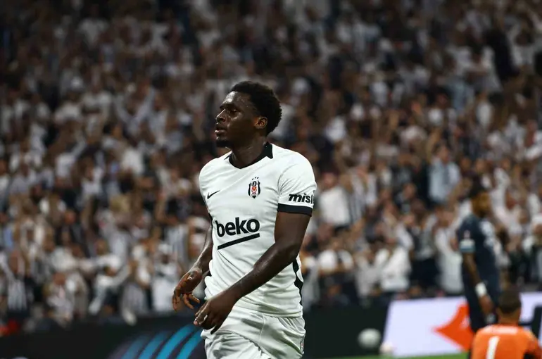 Beşiktaş’ta Ernest Poku ilk golünü attı
