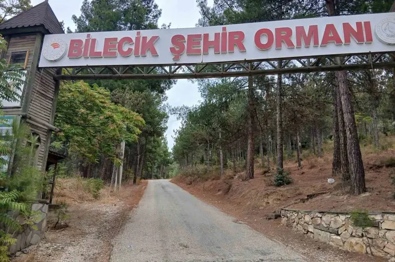 Bilecik Şehir Ormanı’nın yolları köstebek yuvasına döndü
