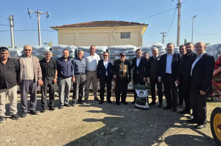 Bilecik’te çiftçilere 178 ton buğday tohumu desteği

